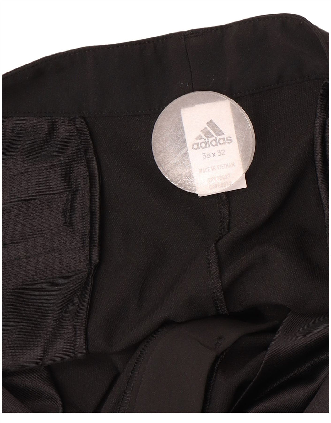 ADIDAS muške uske chino hlače W38 L32 crne