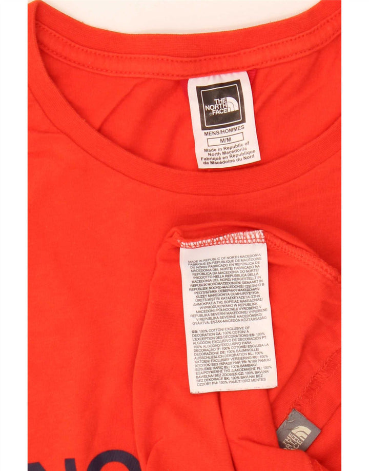 The North Face muška majica kratkih rukava srednje veličine, crveni pamuk