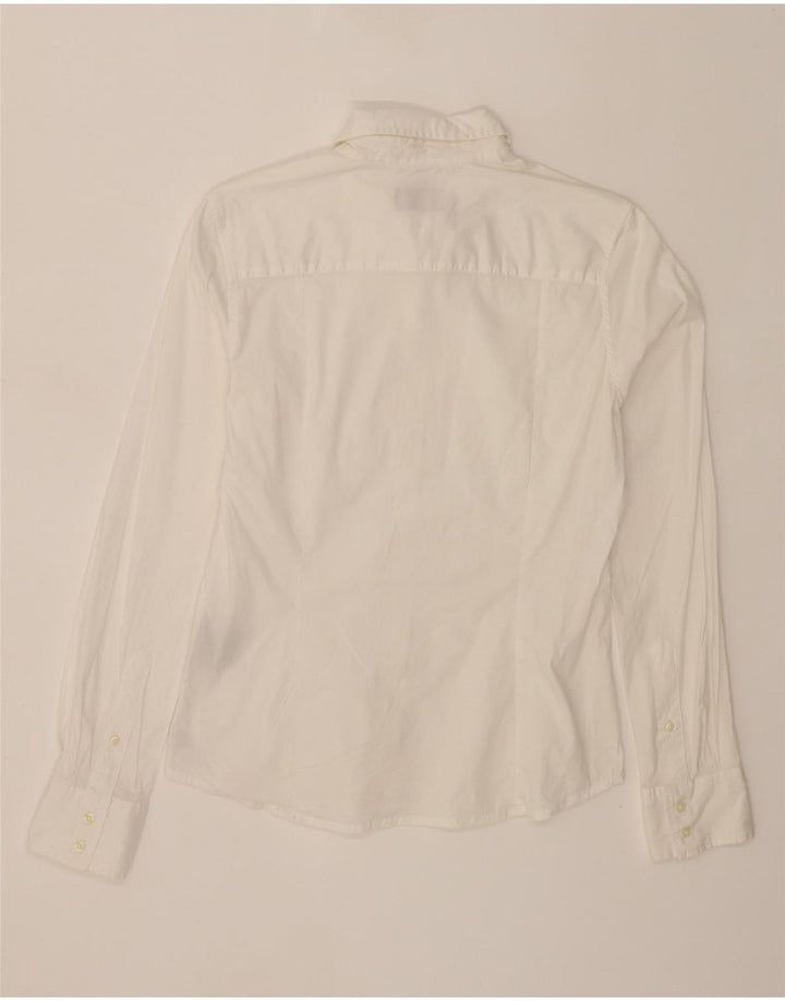 KAPPA Womens Shirt UK 18 XL White Cotton Vintage Kappa and Second-Hand Kappa from Messina Hembry 