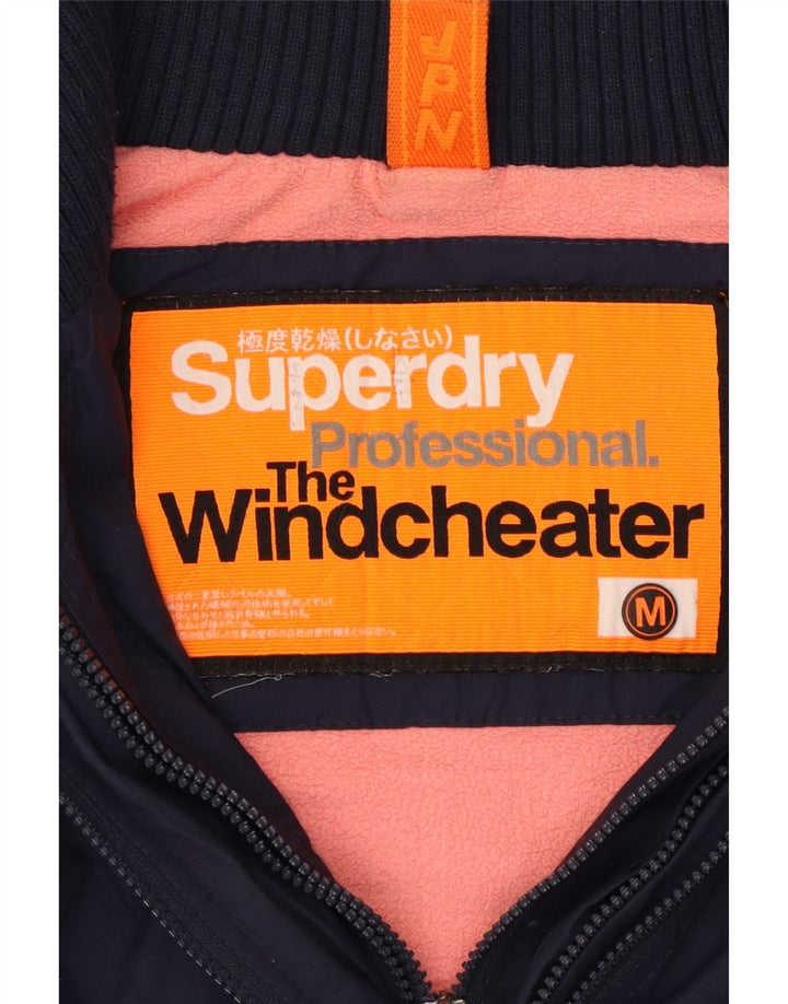 Superdry ženska jakna s vjetrovkom UK 14 srednje tamnoplava