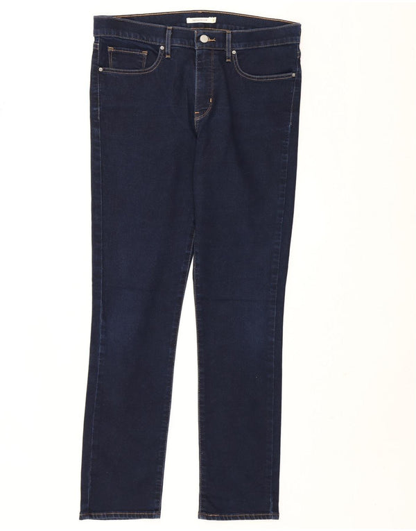 Levi's ženske 312 uske traperice W31 L30 tamnoplavi pamuk