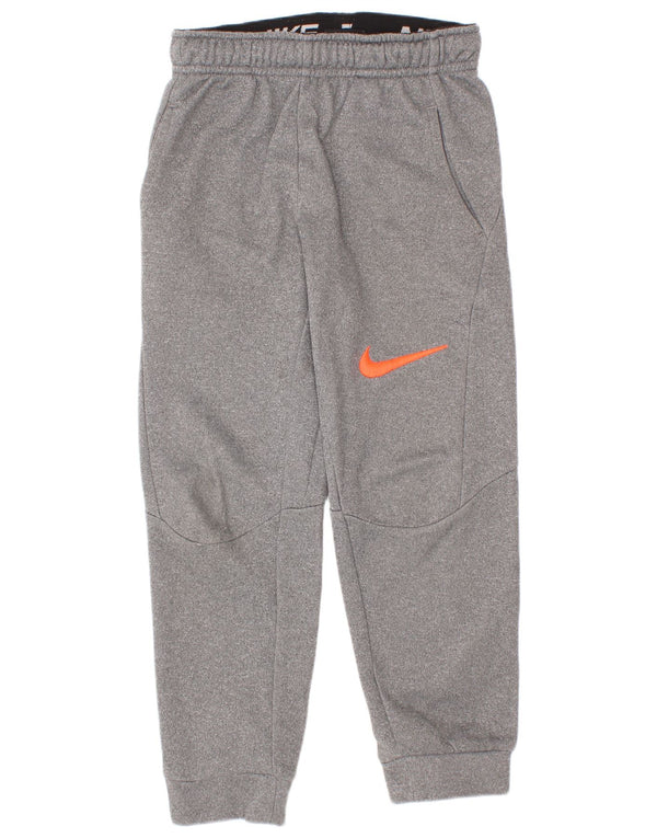 Nike Boys Dri Fit Trenirka Hlače Joggers 5-6 Years Medium Grey Flecked