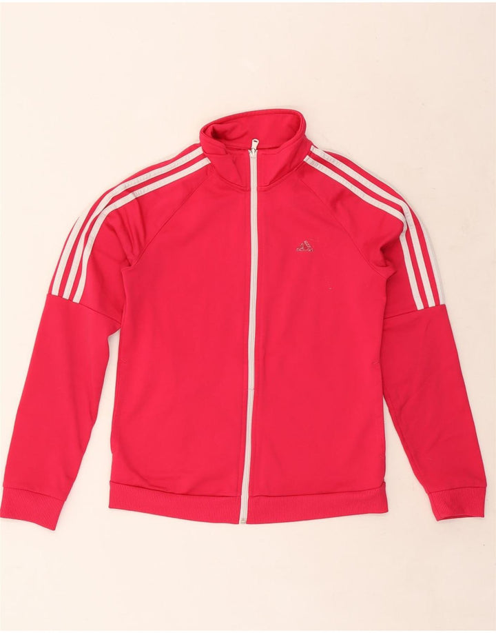 ADIDAS ženska gornja jakna trenirke UK 4/6 XS ružičasti poliester