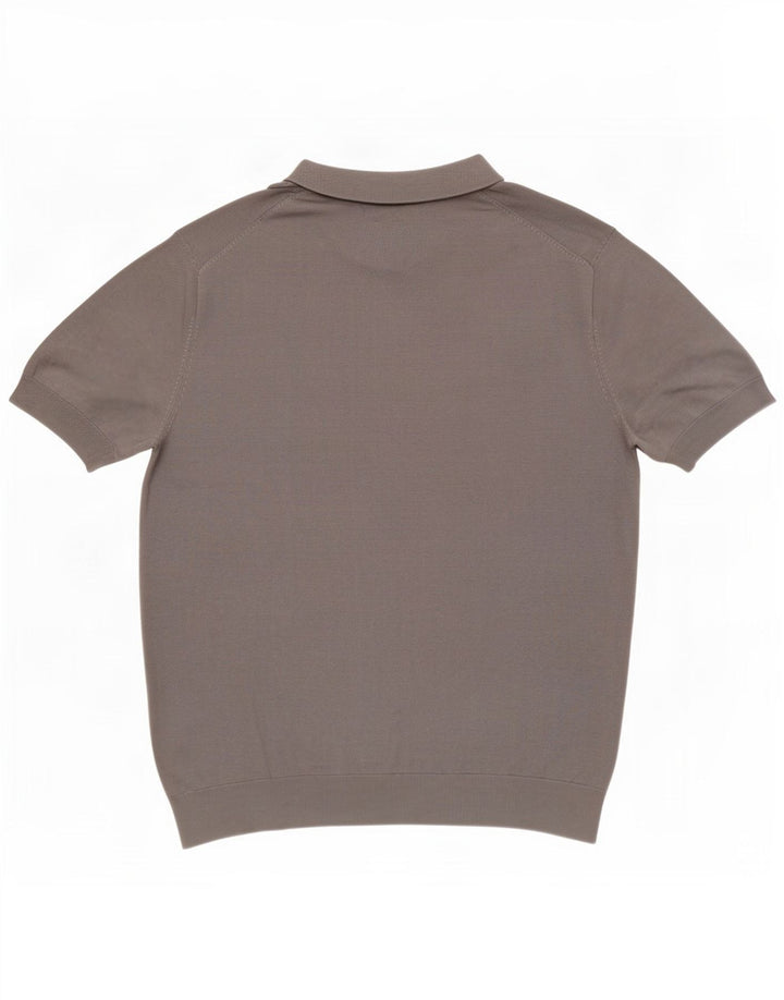Zara muška polo majica Large Grey Lyocell