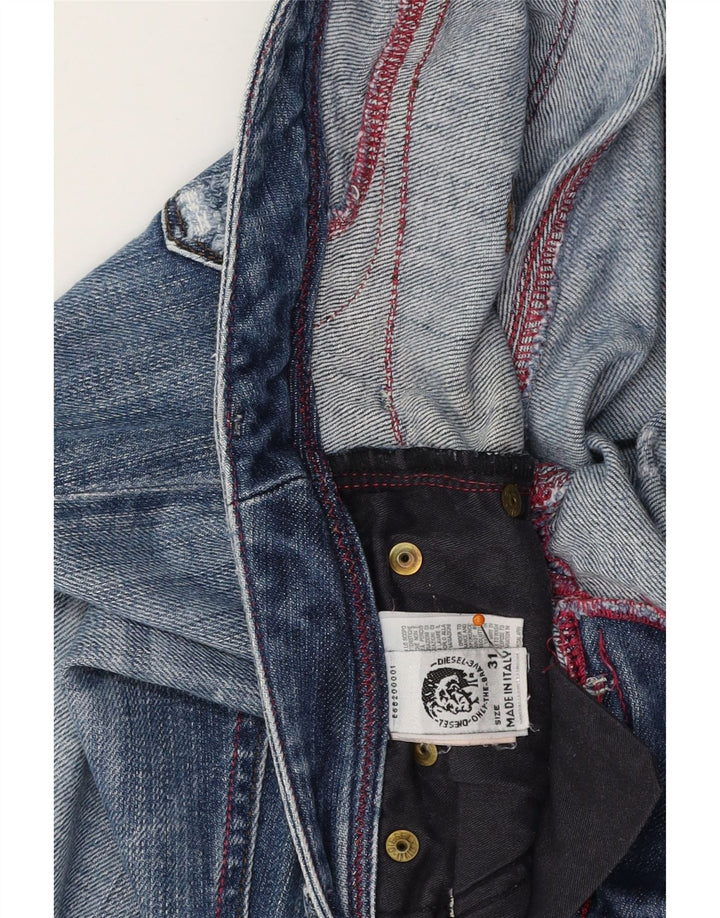 DIESEL Ženske uske traperice W31 L35 Plavi pamuk