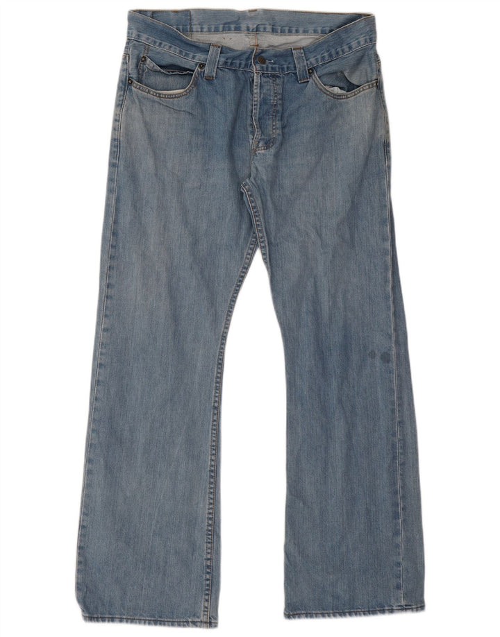 Levi's muške 551 Bootcut traperice W36 L32 plavi pamuk