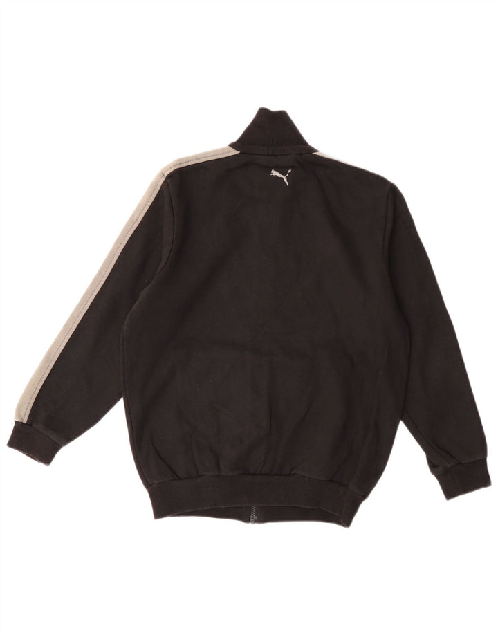 Gornja jakna trenirke Puma Boys Graphic 9-10 Years Black Colourblock