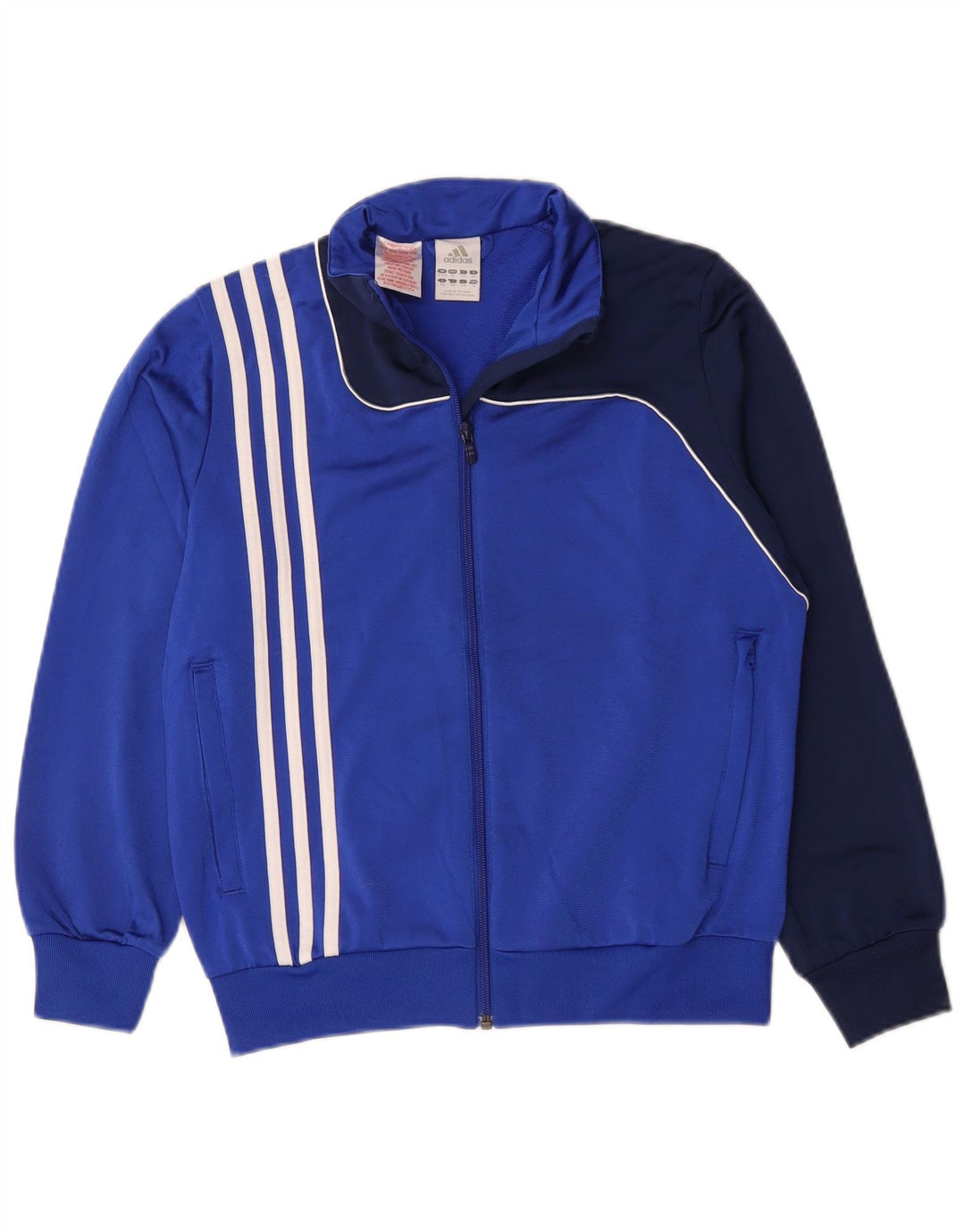 Adidas trenirka za dječake 11-12 godina plava poliesterska boja