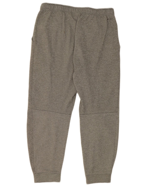 Nike Mens Dri Fit Trenirka Hlače Joggers Large Gray Poliester