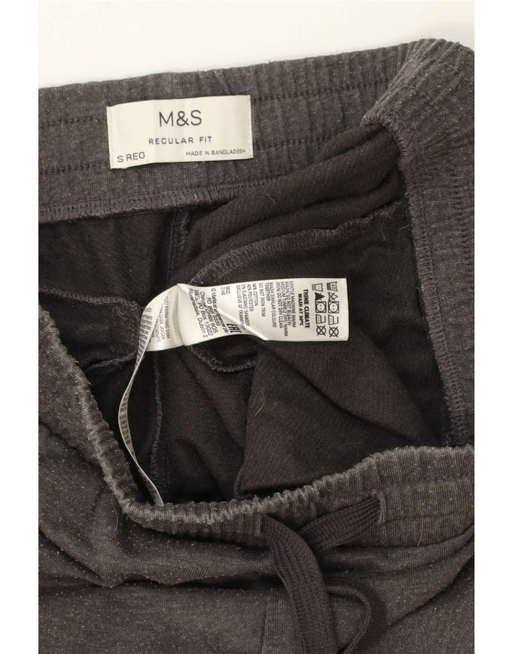 Male, sive pamučne muške trenirke standardnog kroja Marks & Spencer
