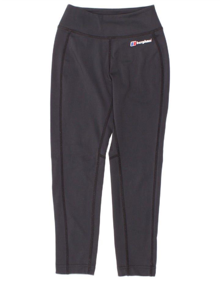 Berghaus tajice za djevojčice 5-6 godina, crni poliester