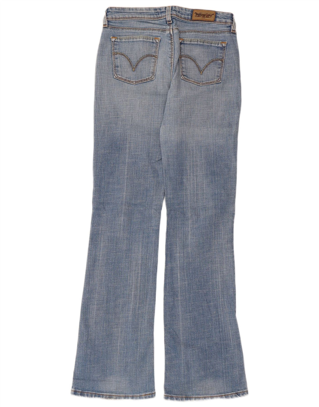 Levi's ženske 572 Bootcut traperice W28 L34 plavi pamuk