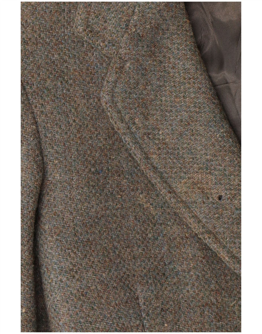 Harris Tweed muški sako sa 2 gumba UK 36 Mala siva vuna