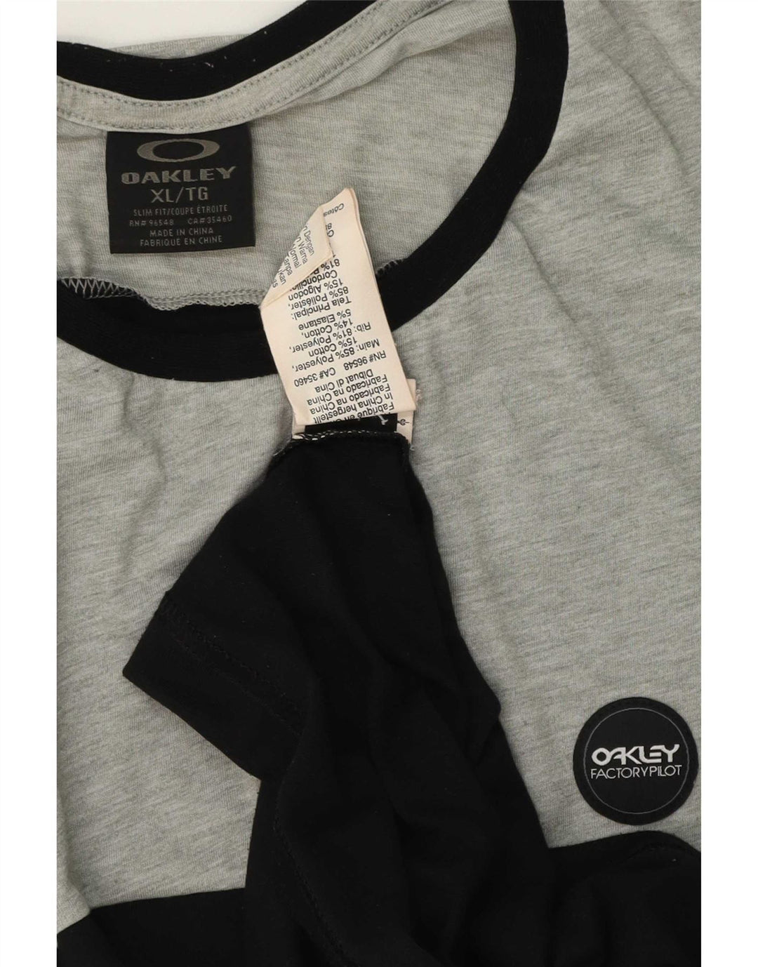 Oakley muška majica kratkih rukava XL crni poliester u boji