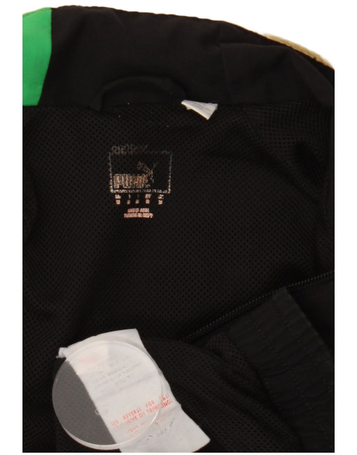 PUMA muška gornja jakna trenirke srednje crne boje od poliestera