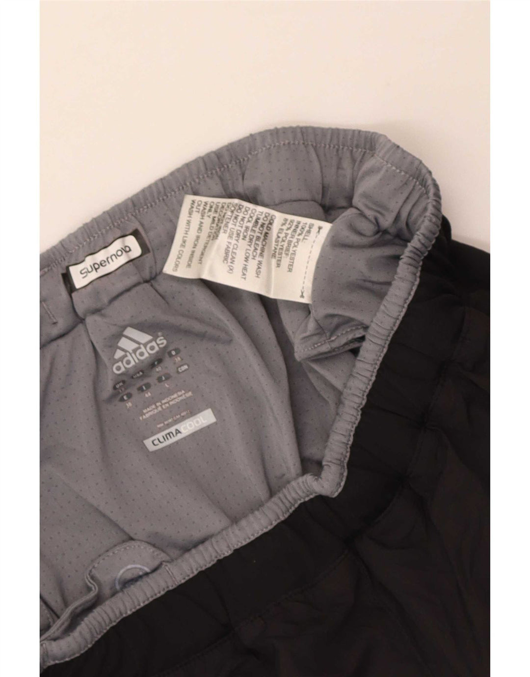 Adidas ženske Climacool sportske kratke hlače UK 12 Srednji crni poliester