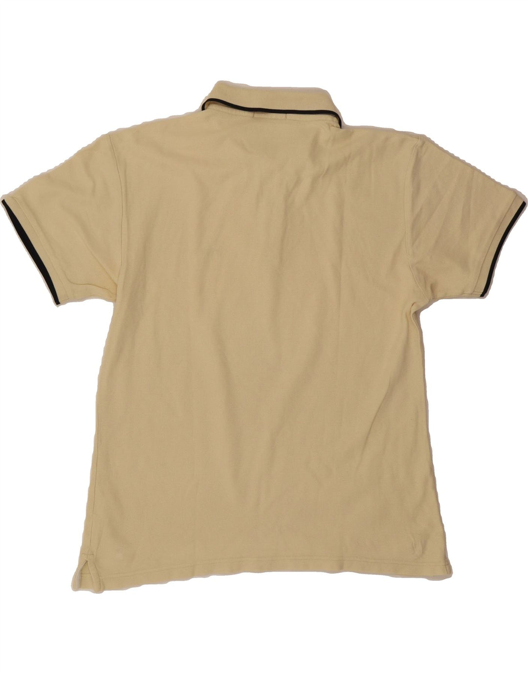 FILA Mens Polo Shirt Medium Beige Vintage Fila and Second-Hand Fila from Messina Hembry 