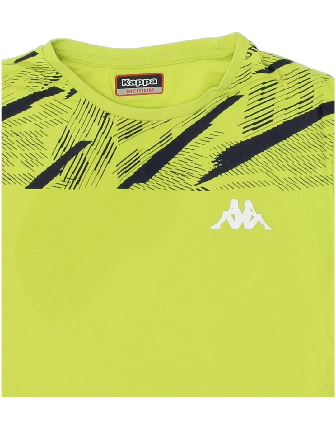 KAPPA Mens Graphic T-Shirt Top Medium Green Cotton Vintage Kappa and Second-Hand Kappa from Messina Hembry 