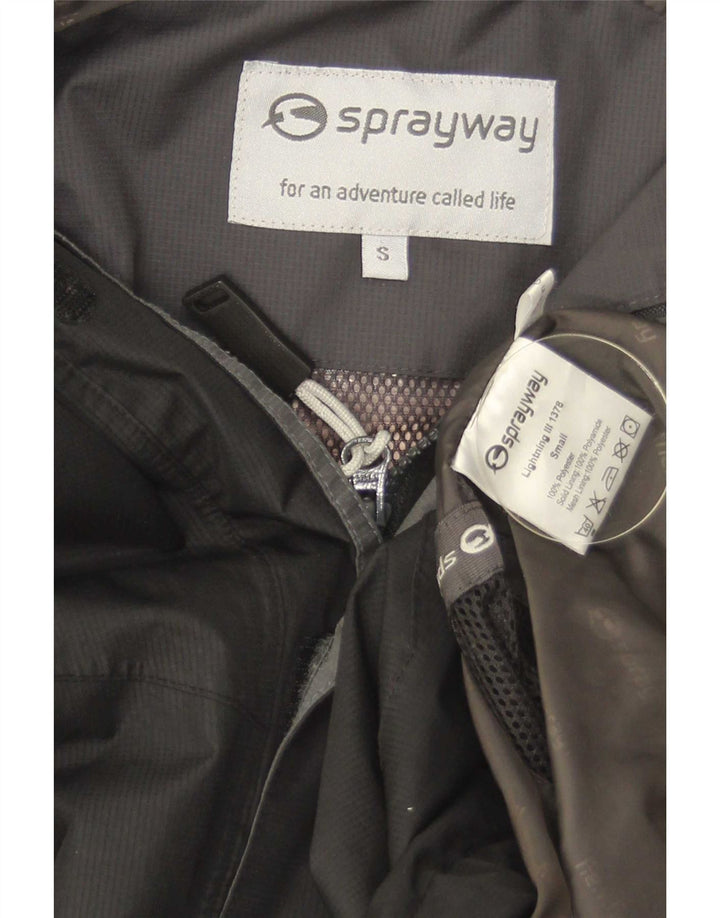 Sprayway muška vjetrovka jakna UK 36 mali crni poliester u boji