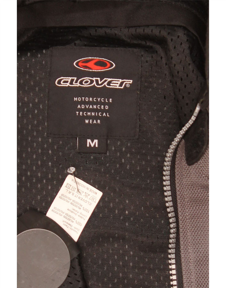 Clover ženska motociklistička trkaća jakna UK 14 srednje siva boja