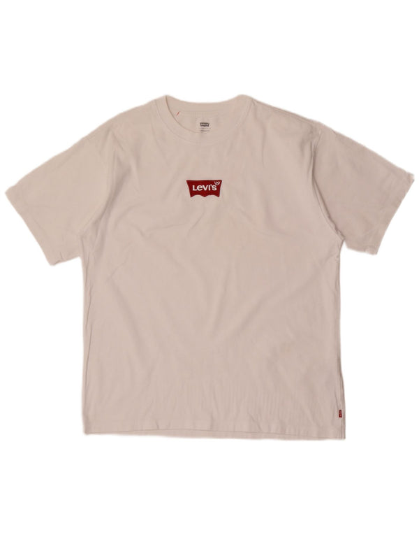 Levi's Vintage Fit majica kratkih rukava Srednje bijeli pamuk