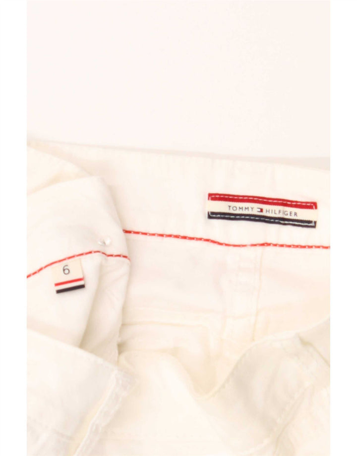 Tommy Hilfiger Ženske chino kratke hlače US 6 srednje W32 bijeli pamuk