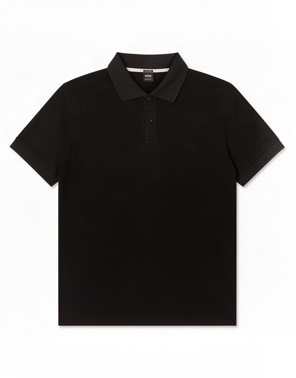Hugo Boss muška polo majica standardnog kroja 2XL crni pamuk