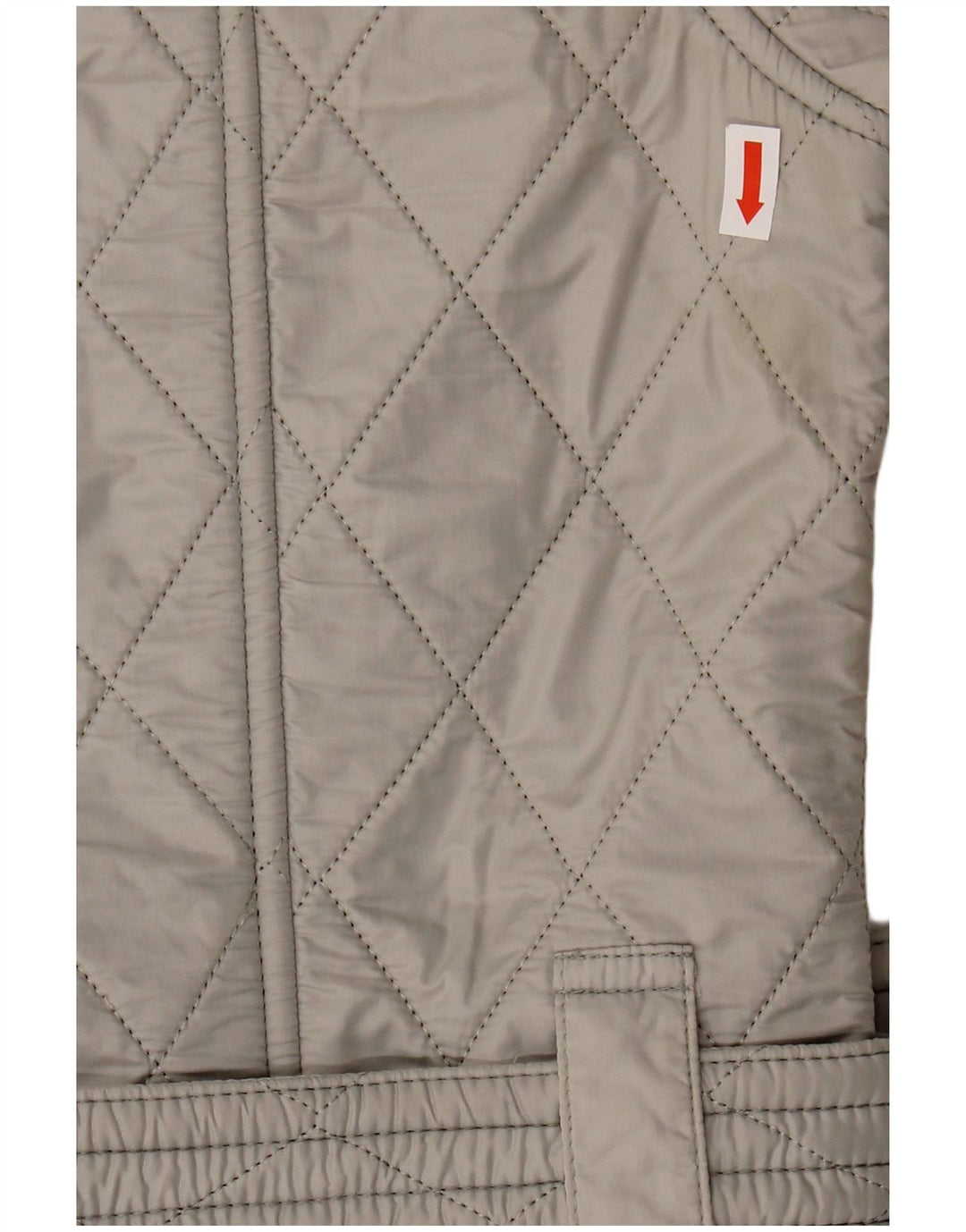 BARBOUR Womens Quilted Jacket UK 8 Small  Grey Polyamide