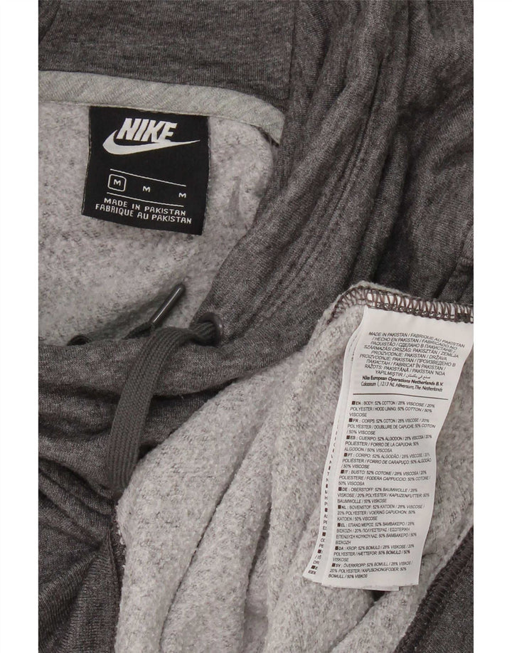Nike Ženska majica s kapuljačom UK 14 Srednje sivi pamuk