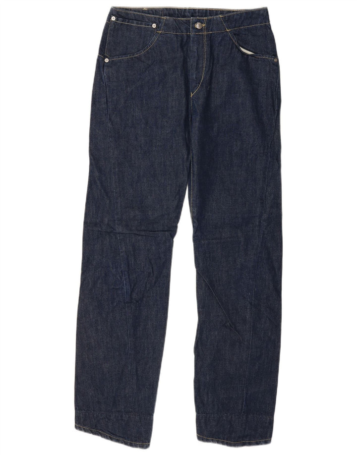 Levi's muške ravne traperice W29 L32 tamnoplavi pamuk