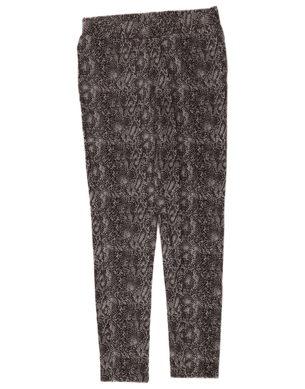 Ženske tajice Marks & Spencer UK 12 Srednje sive, životinjski print, viskoza