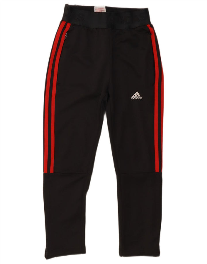 Adidas Climalite trenirke za dječake 7-8 godina crne poliesterske