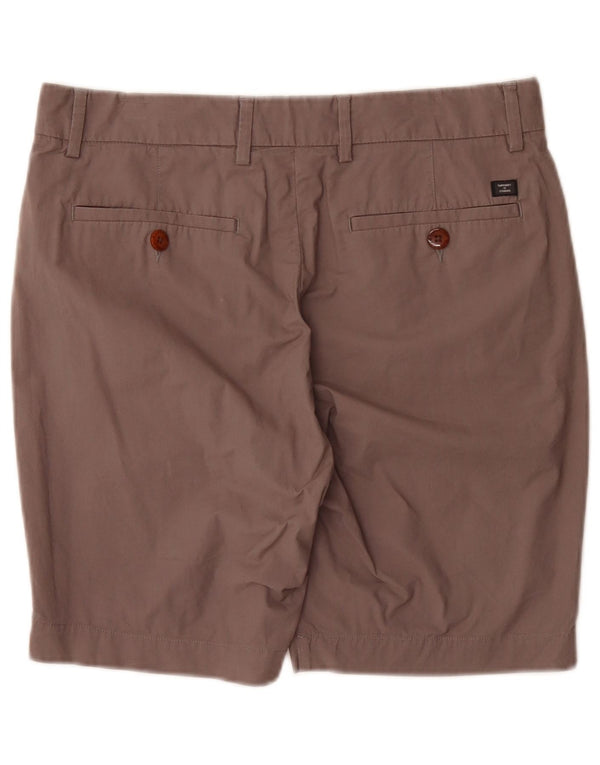 Superdry muške obične chino kratke hlače W32 veliki smeđi pamuk