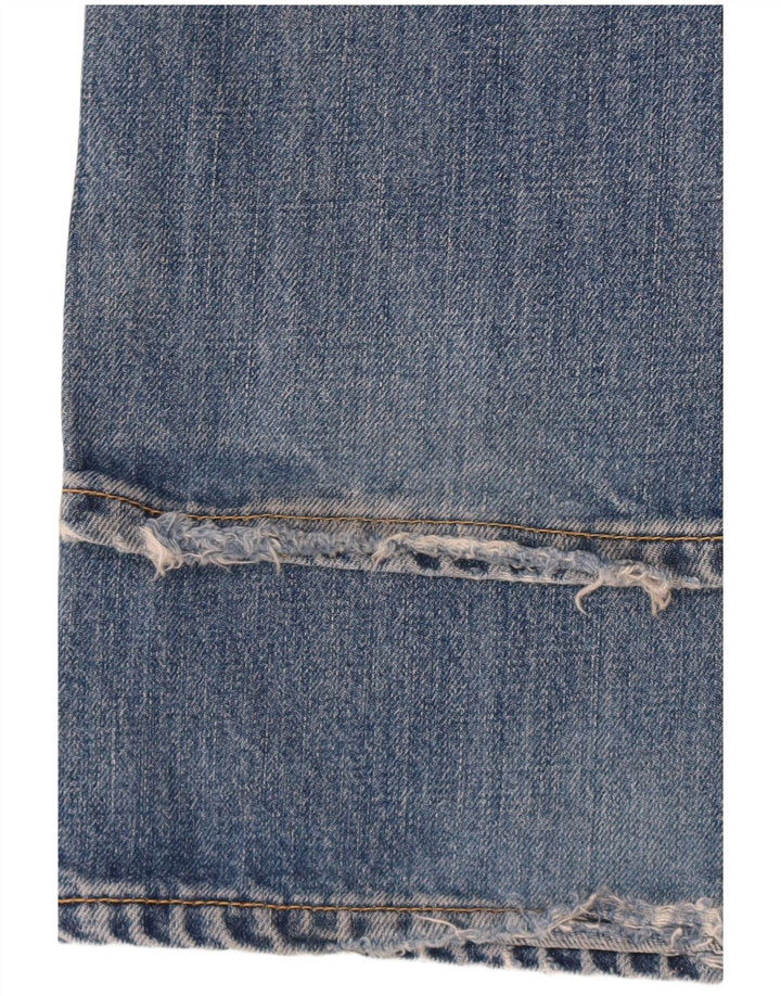 Levi's muške 507 Bootcut traperice W34 L34 plavi pamuk