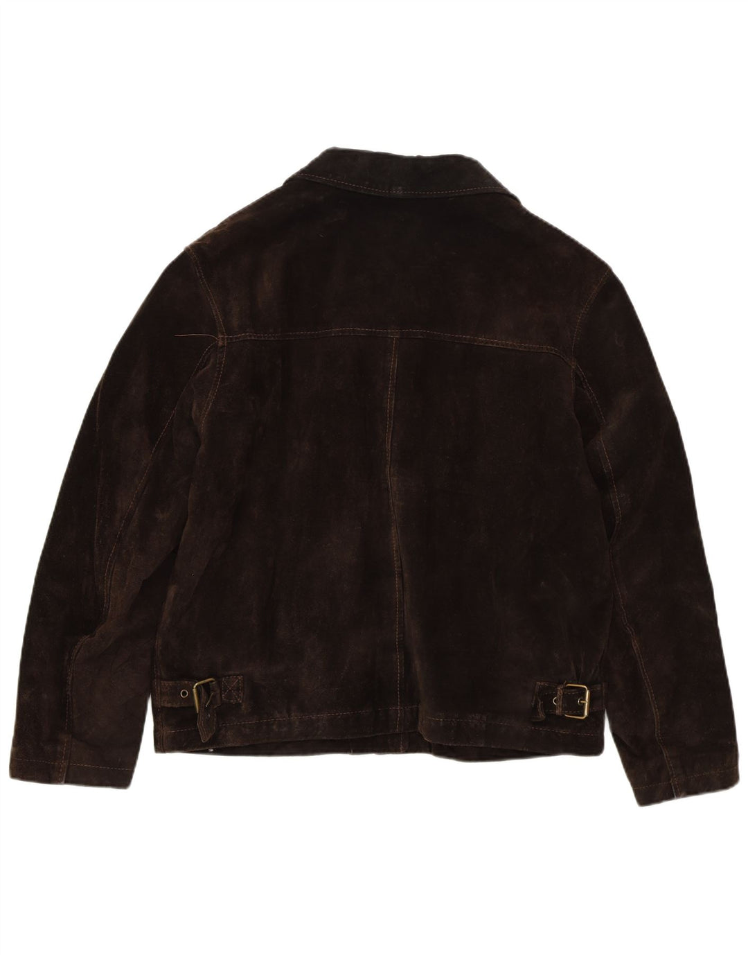 VINTAGE ženska jakna od brušene kože IT 46 velika smeđa koža