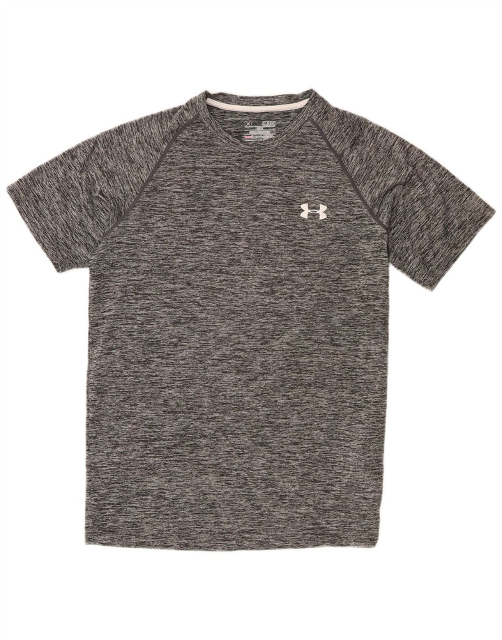 Under Armour muška majica s toplinskom opremom Mali sivi pjegavi poliester