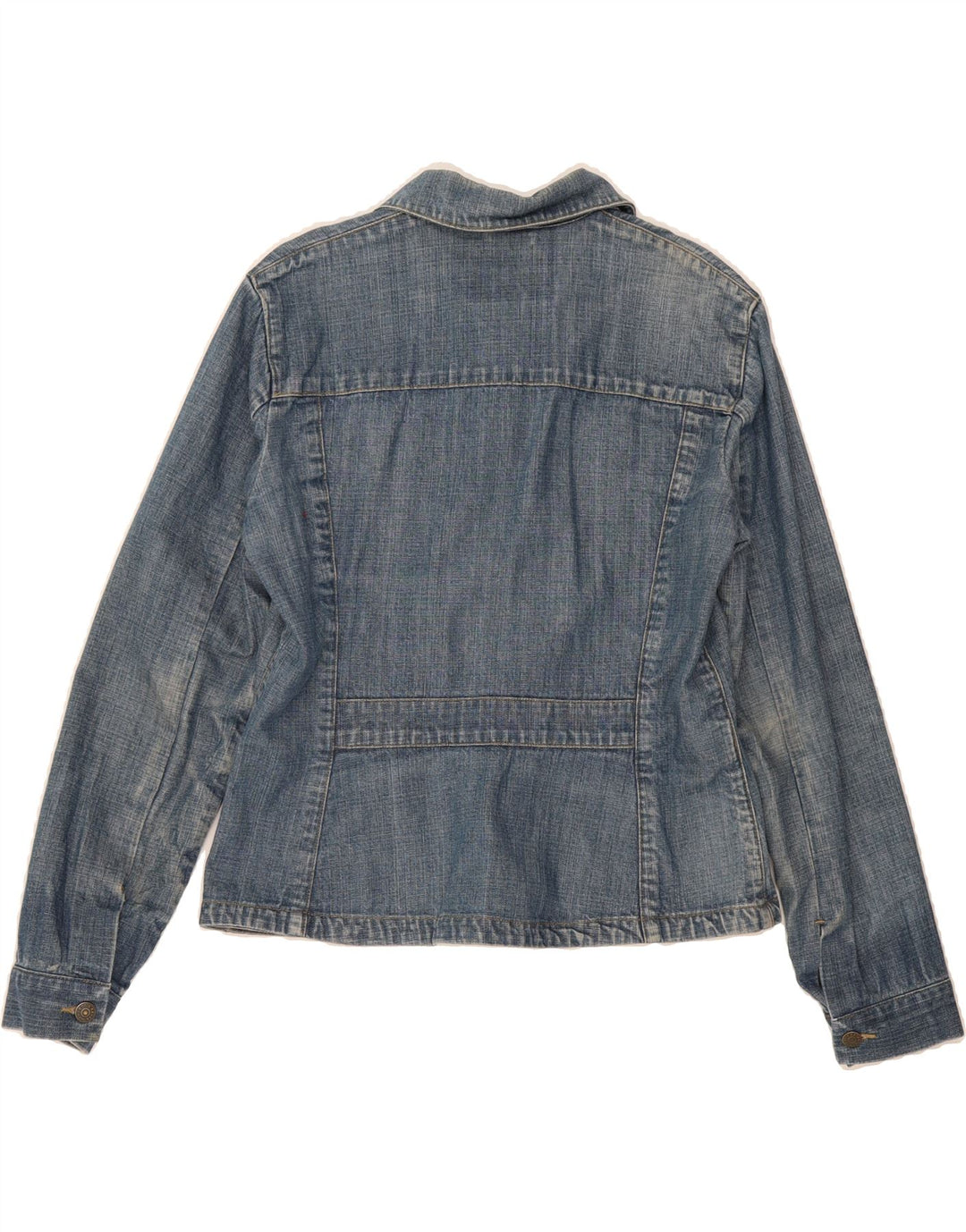 EDDIE BAUER Womens Denim Jacket UK 16 Large Blue Cotton Vintage Eddie Bauer and Second-Hand Eddie Bauer from Messina Hembry 