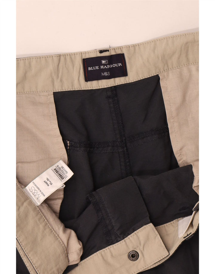 Marks & Spencer muške kratke hlače Blue Harbor W38 XL tamnoplavi pamuk
