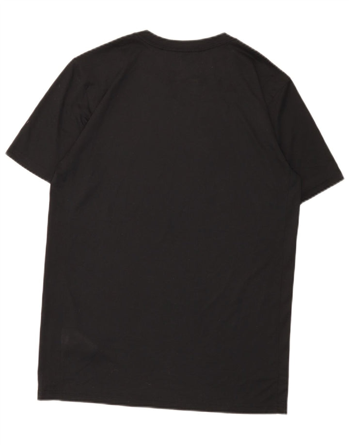Nike Dri Fit majica kratkih rukava, mali crni poliester