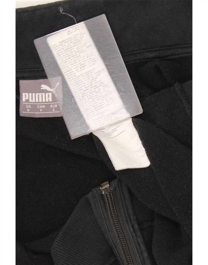 PUMA Muška gornja jakna trenirke Mala crna pamučna