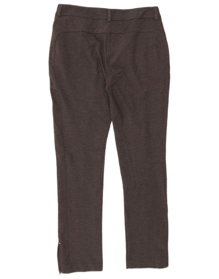 ELLESSE Ženske uske chino hlače IT 42 Srednje W28 L27 Sivi rajon