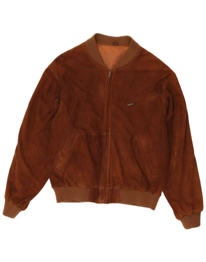 Vintage muška antilop jakna EU 54 2XL smeđa koža