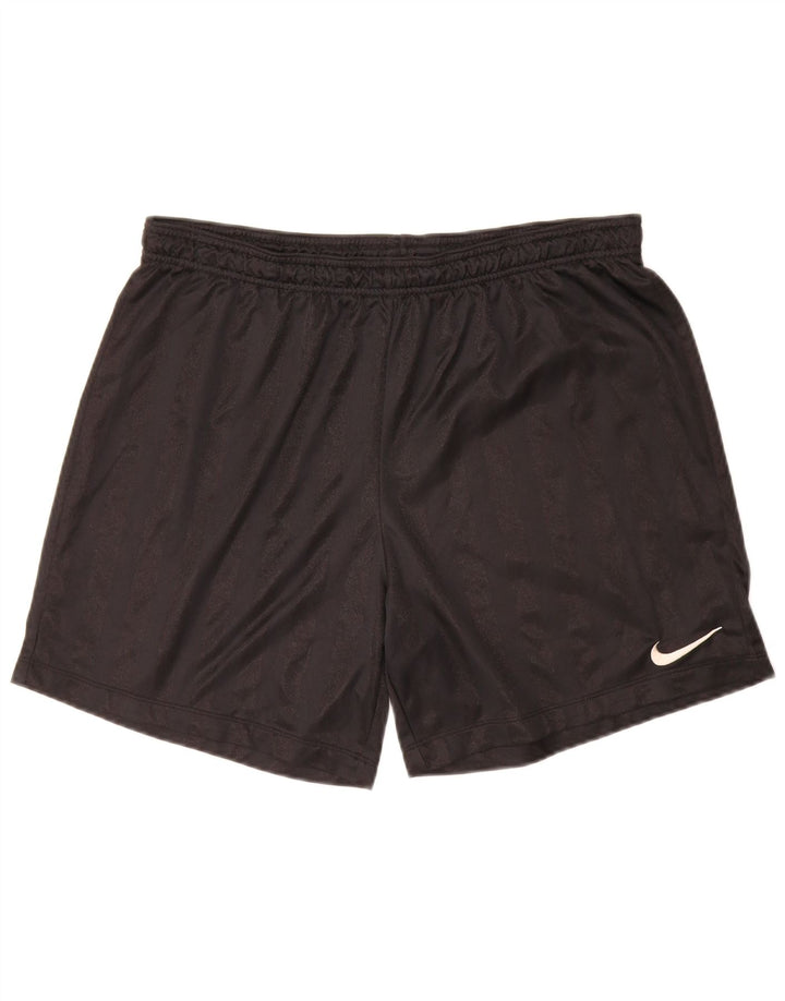 Nike muške sportske kratke hlače velike crne pruge od poliestera