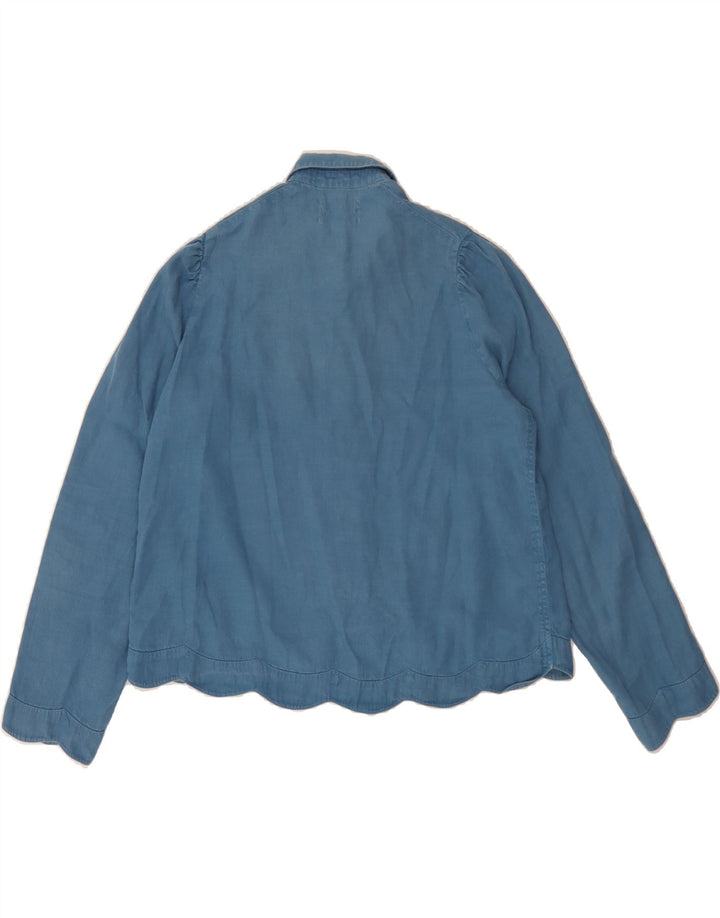 MIH Girls Shirt Blouse 12-13 Years Small  Blue Vintage MiH and Second-Hand MiH from Messina Hembry 