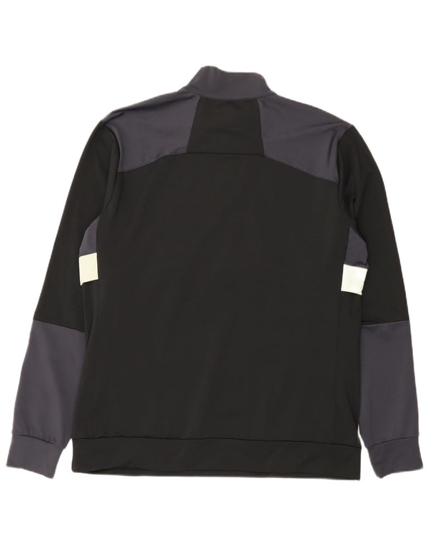 Lyle & Scott muška majica s izrezom s patentnim zatvaračem, velika crna boja