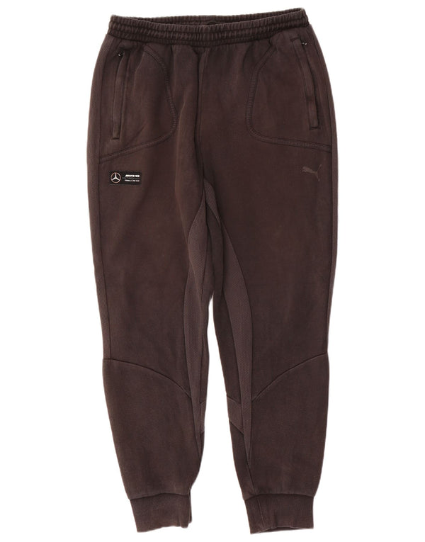 Puma muške trenirke Hlače Joggers Large Brown Cotton