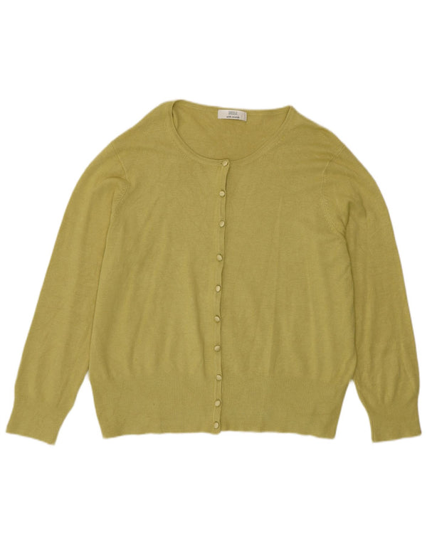Marks & Spencer ženski kardigan pulover UK 20 2XL zelena viskoza