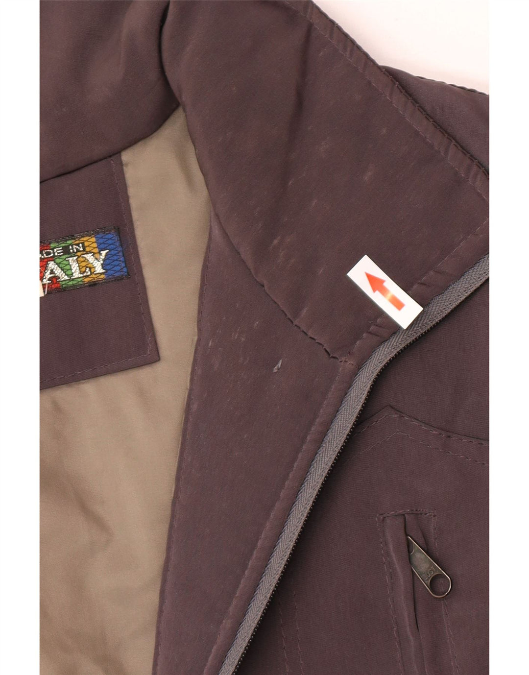 Vintage ženski preveliki kaput UK 18 XL smeđi