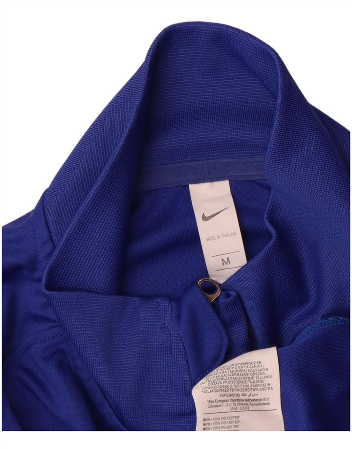 Nike Mens Chelsea FC Gornja jakna trenirke Medium Blue Colourblock Poliester