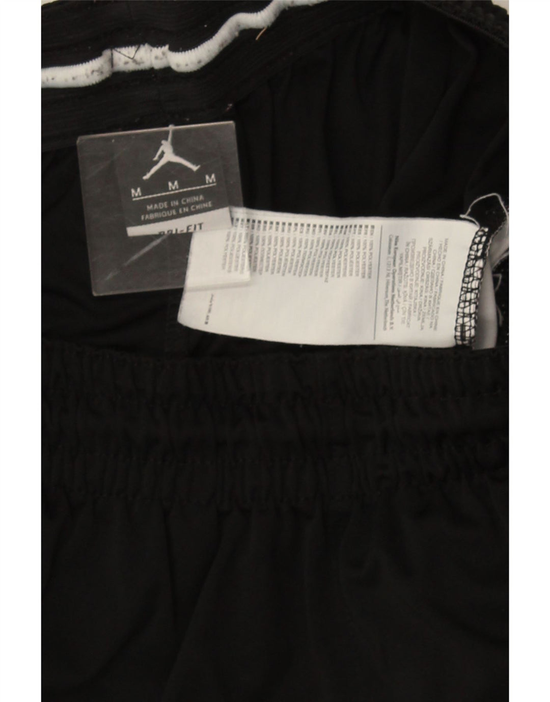 Jordan muške Dri Fit sportske kratke hlače srednje crne boje od poliestera